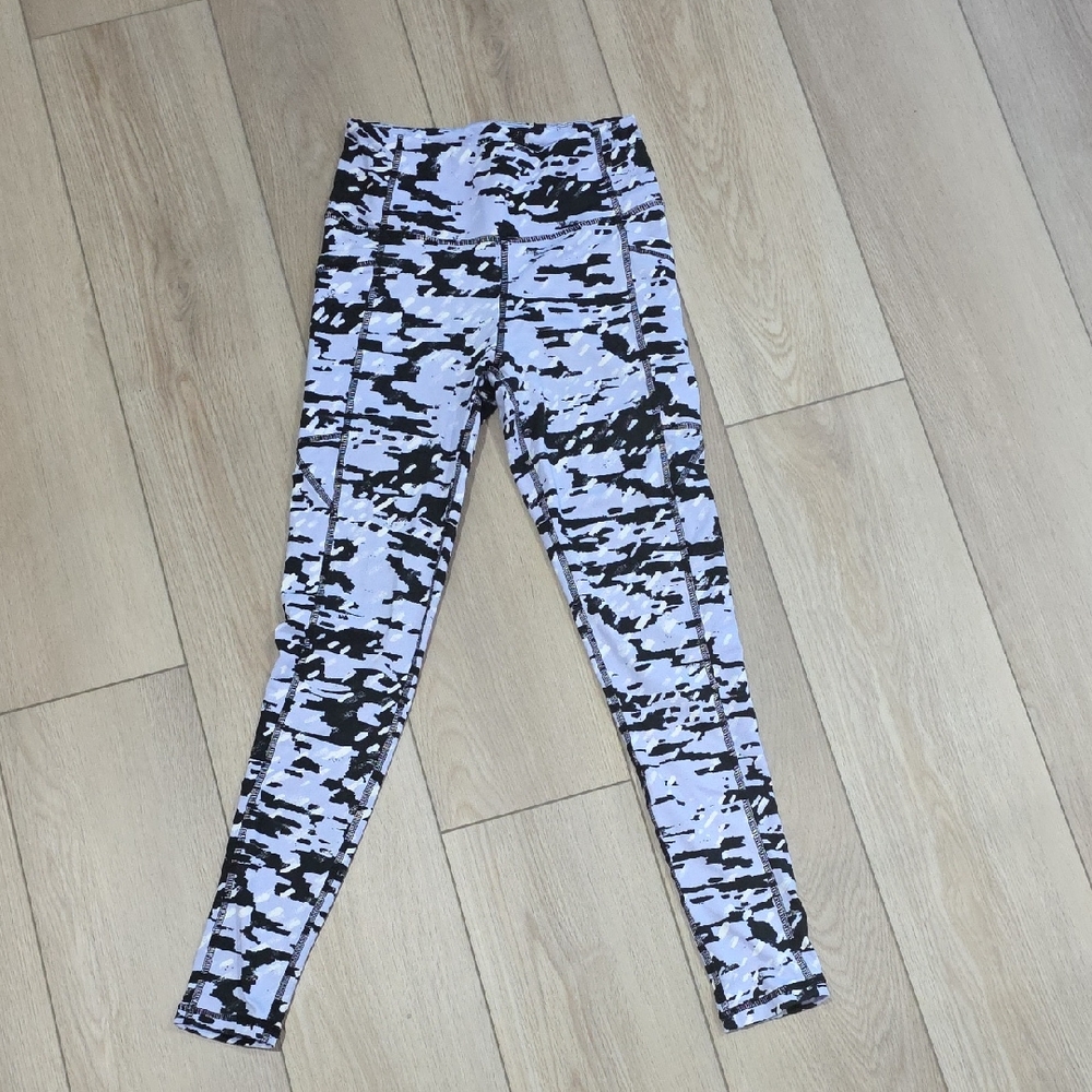 NWOT High Waisted Lavender Yoga Leggings